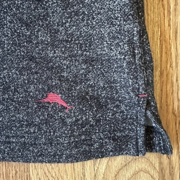 Tommy Bahama Men's Longsleeve Fleece Sweatshirt Gray Speckle XXL Cotton Blend - Picture 5 of 5